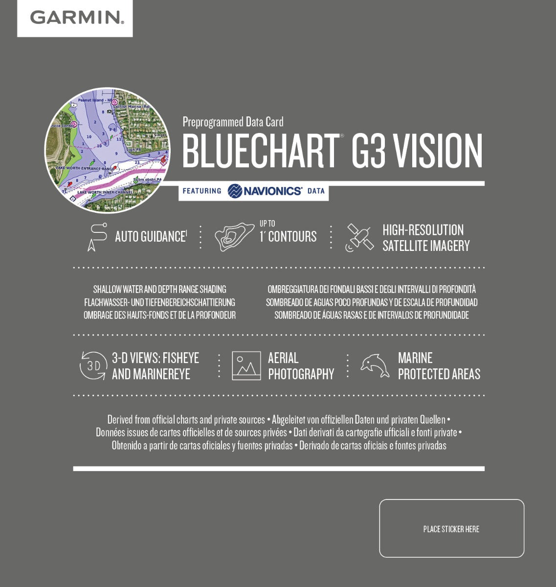 Garmin Bluechart G2 Vision Alicante-Cabo de San Vicente