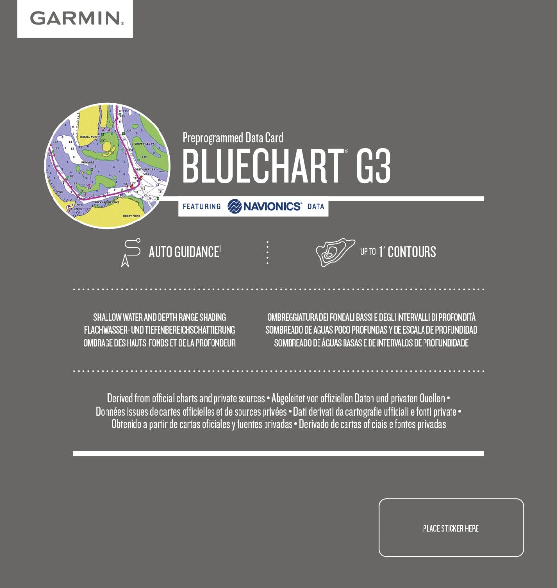 Garmin Bluechart G2 Islas Hawaianas e Islas Marianas (010-C0728-20)