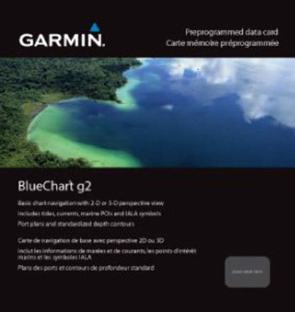 Garmin Bluechart G2 Mar Adriático, Costa Sur (010-C0797-10)