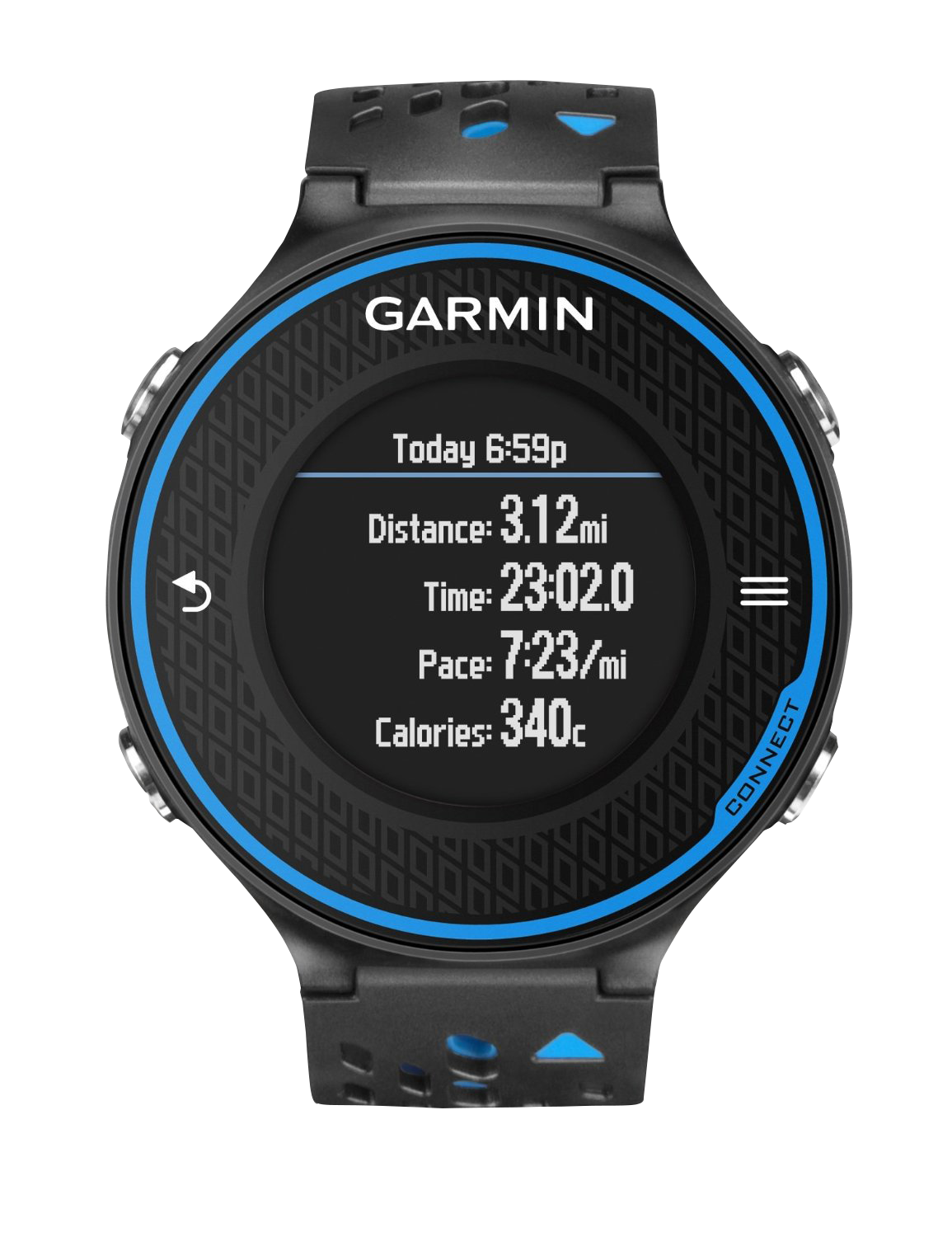 Garmin Forerunner 620, reloj inteligente con GPS para corredores, color negro y azul (reacondicionado certificado por Garmin)