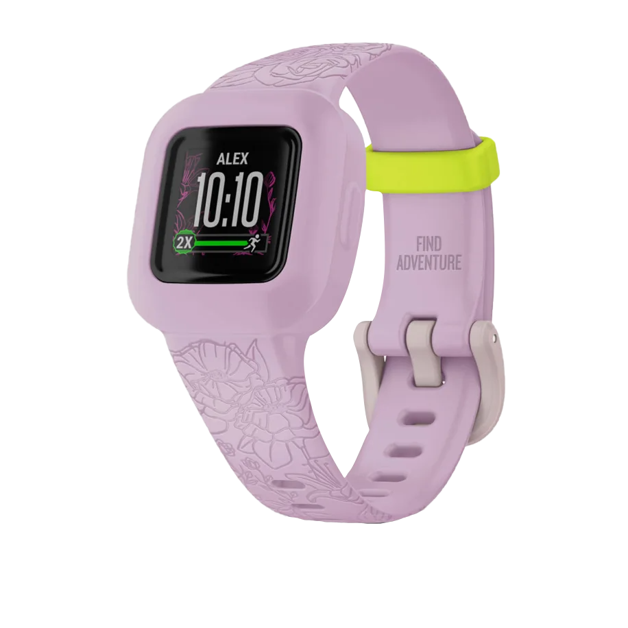 Garmin Vivofit jr 3 Lilac Floral Reacondicionado 