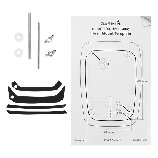 Garmin Flush Mount Kit (for Echo)