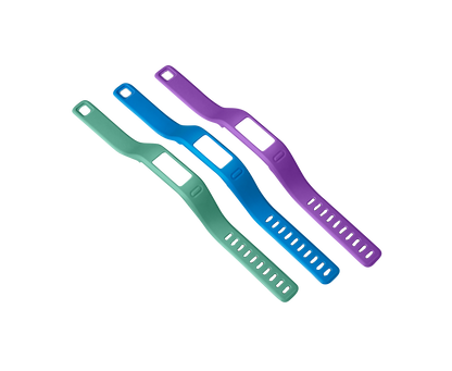 Garmin Band Three Pack Large, Purple/Teal/Blue, for Vivofit (010-12149-00)