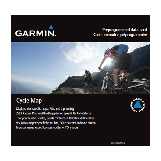 Tarjeta microSD/SD Garmin Cycle Map Europe (010-12347-01)