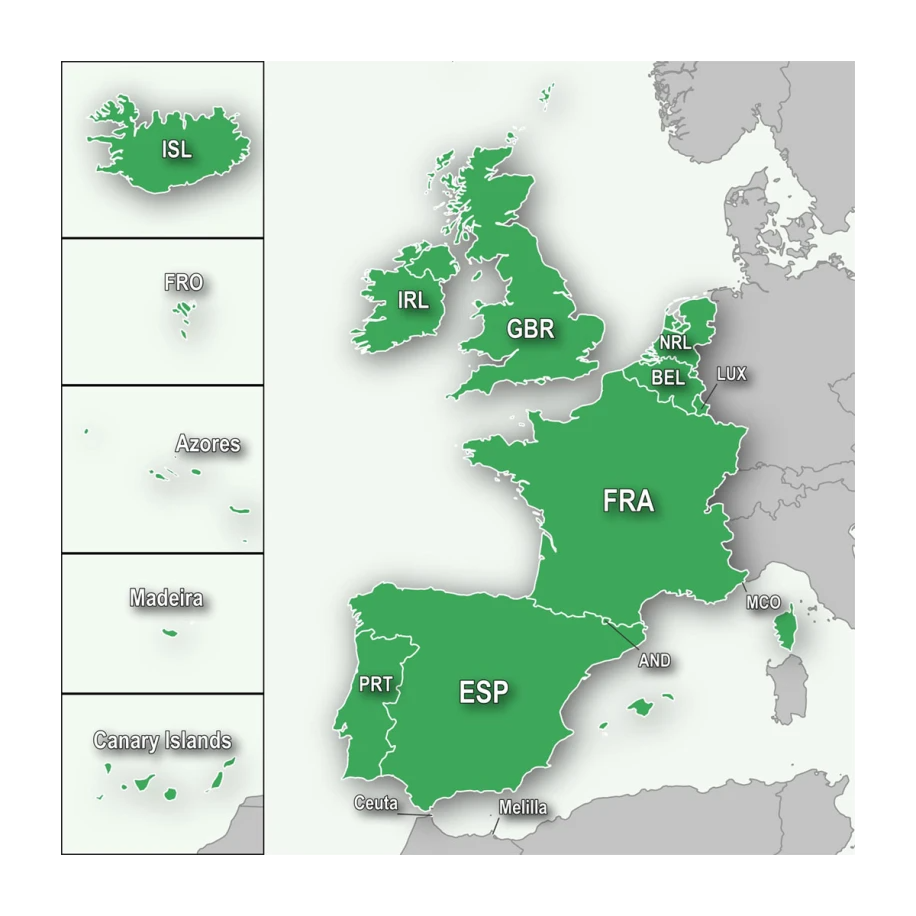 Tarjeta microSD/SD Garmin Cycle Map Europe (010-12347-01)