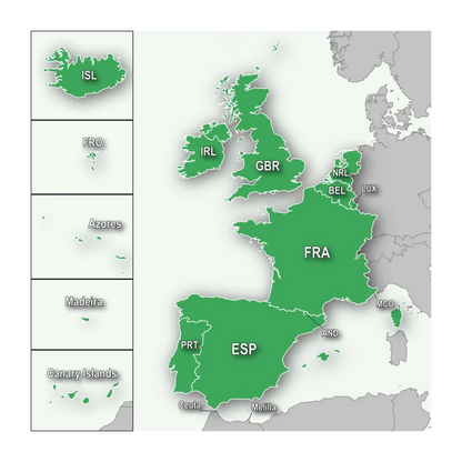 Tarjeta microSD/SD Garmin Cycle Map Europe (010-12347-01)