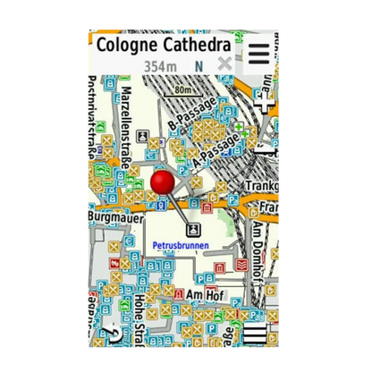 Tarjeta microSD/SD Garmin Cycle Map Europe (010-12347-01)