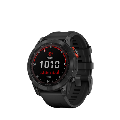 Garmin fenix 7S Solar - Slate Gray with Black Band (010-02539-12)