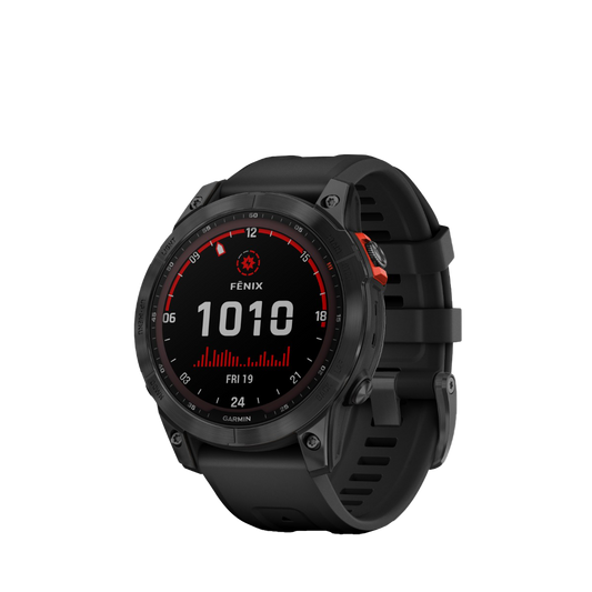 Garmin fenix 7 Solar - Gris pizarra con correa negra (010-02540-10)