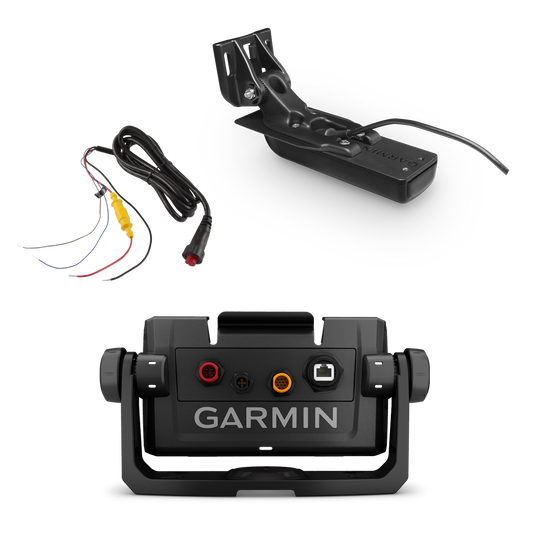 Garmin ECHOMAP UHD 7Xsv Boat Kit, Includes GT56HW-TM Transducer, Power Cable and Cradle (020-00200-22)