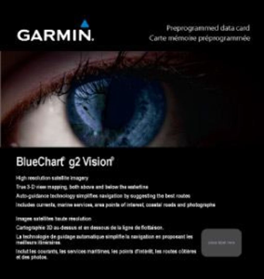 Garmin U.S., South Florida and North Bahamas Coastal Charts BlueChart g3 Vision | VUS010R | microSD/SD