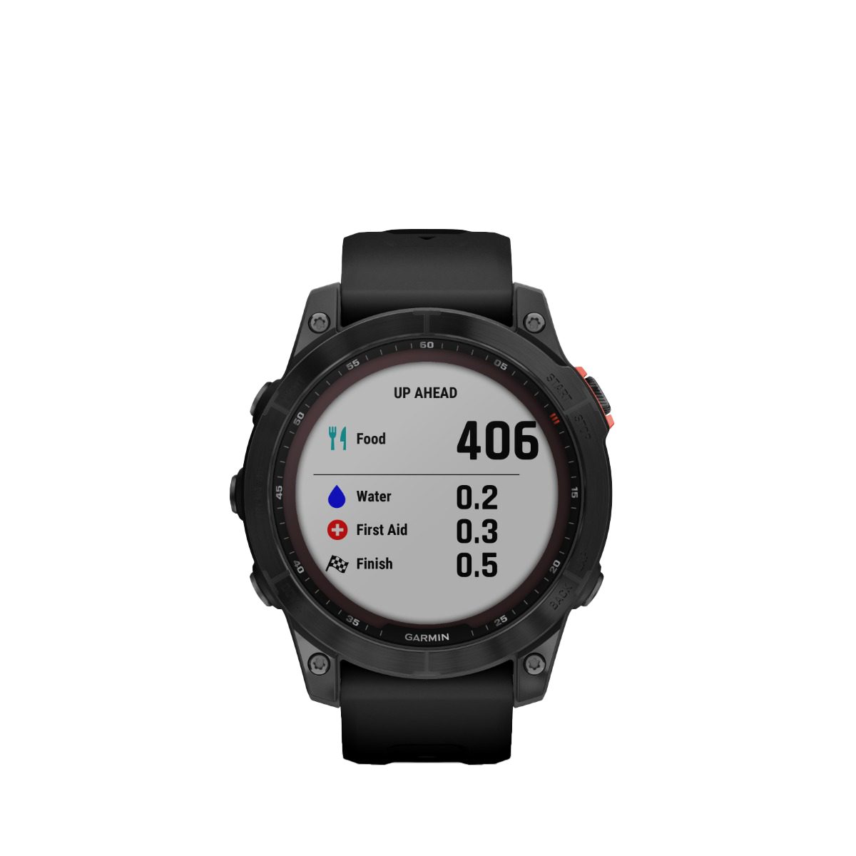 Garmin fenix 7S Solar - Slate Gray with Black Band (010-02539-12)