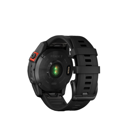 Garmin fenix 7S Solar - Slate Gray with Black Band (010-02539-12)