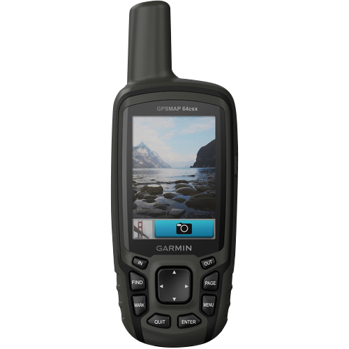 Garmin GPSMAP 64csx, Handheld Outdoor/Trail GPS with Maps (Garmin Certified Refurbished)