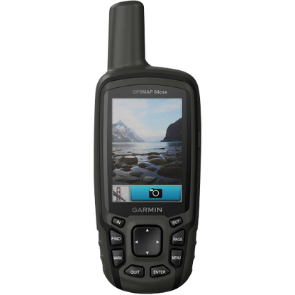 Garmin GPSMAP 64csx, Handheld Outdoor/Trail GPS with Maps (Garmin Certified Refurbished)