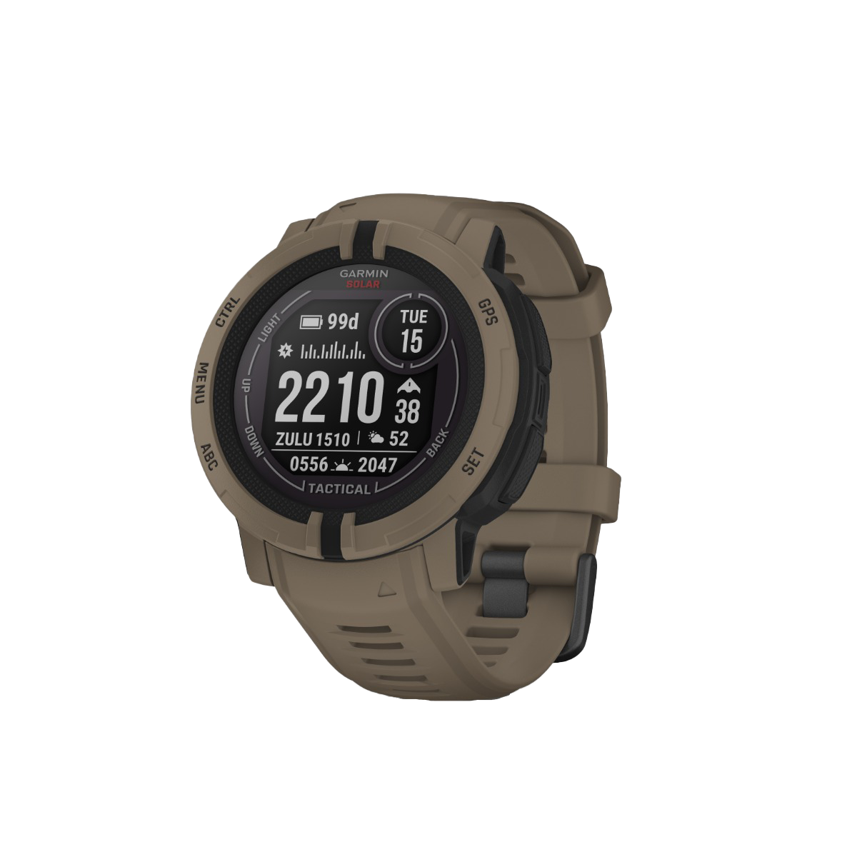 Garmin Instinct 2 Solar, Tactical Edition – Coyote Tan (010-02627-14)