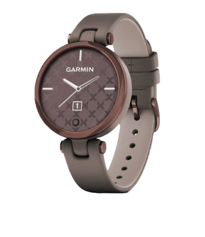 Garmin Lily - Dark Bronze Bezel with Paloma Case and Italian Leather Band (010-02384-A0)