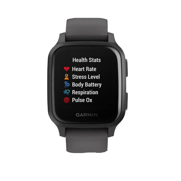 Garmin Venu Sq – Shadow Gray with Slate Bezel