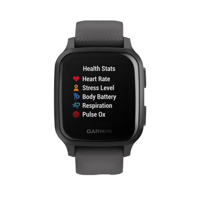 Garmin Venu Sq – Shadow Gray with Slate Bezel