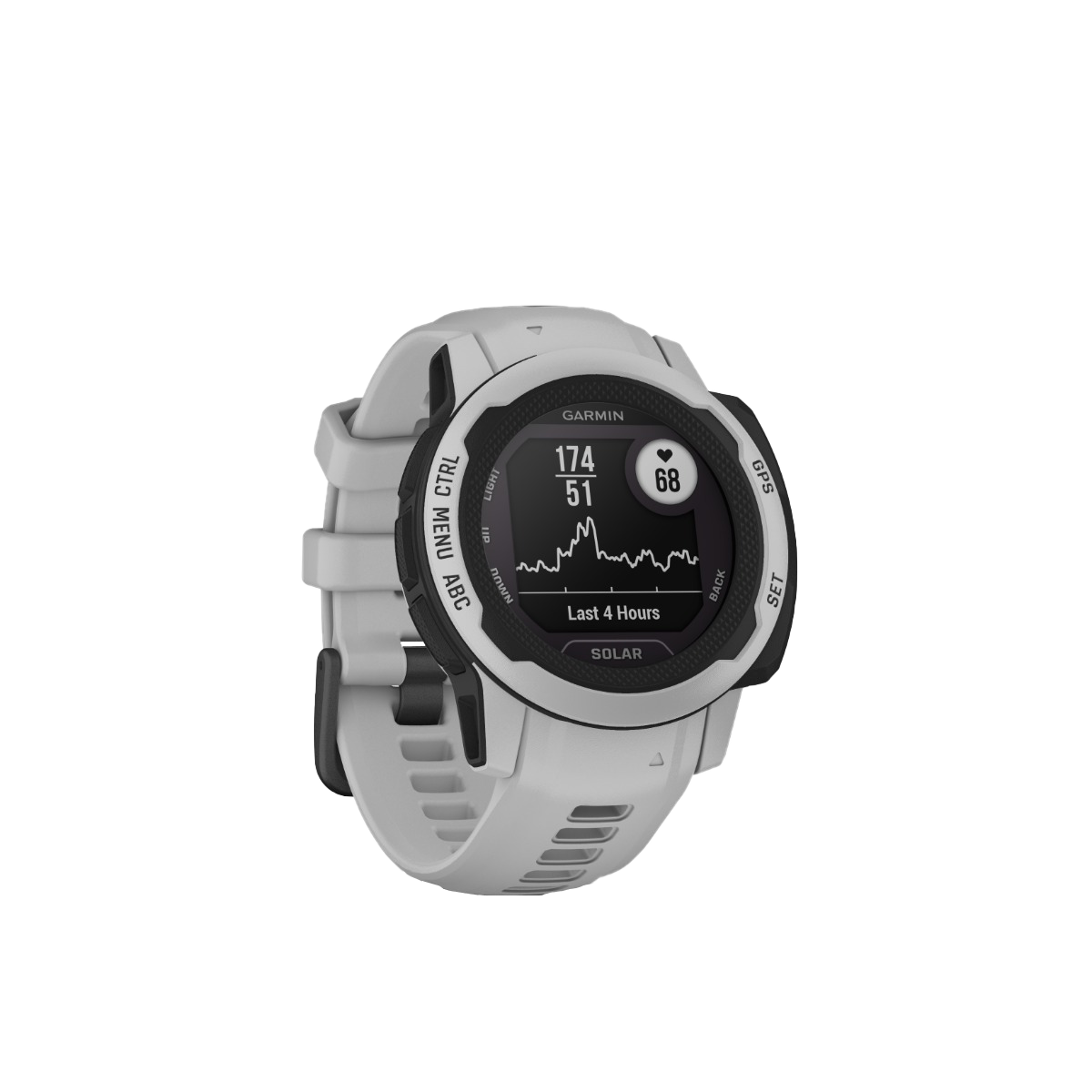 Garmin Instinct 2S Solar, gris niebla (010-02564-11)