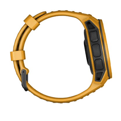 Reloj inteligente resistente con GPS Garmin Instinct Solar, Sunburst (reacondicionado certificado por Garmin)