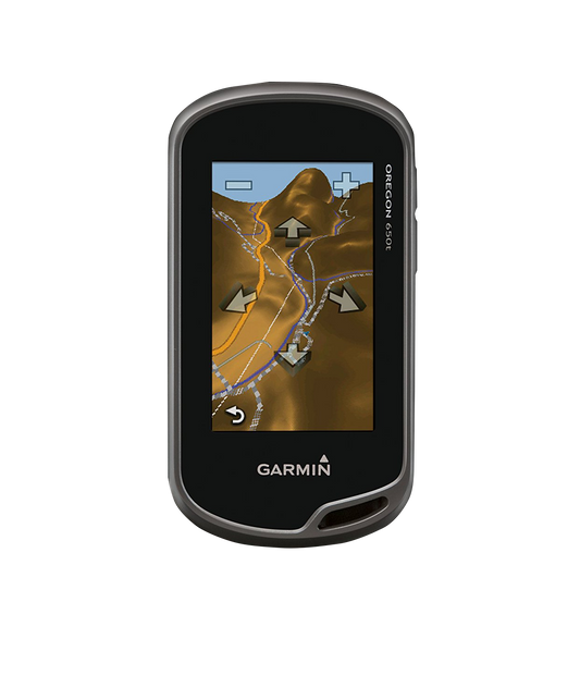 Garmin Oregon 650t, GPS portátil para exteriores y senderos con pantalla táctil y mapas TOPO (reacondicionado certificado por Garmin)