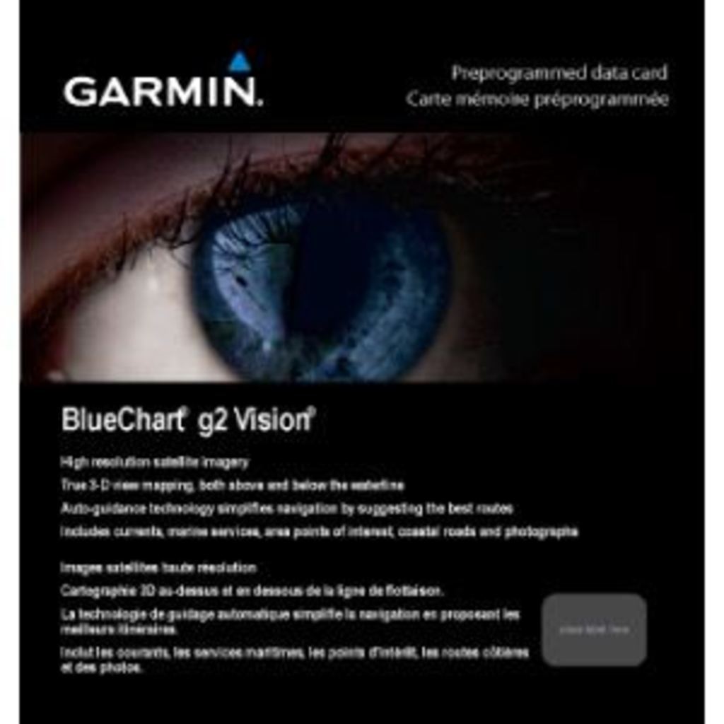 Garmin Alemania Lagos y ríos BlueChart g3 Vision | VEU060R | microSD/SD