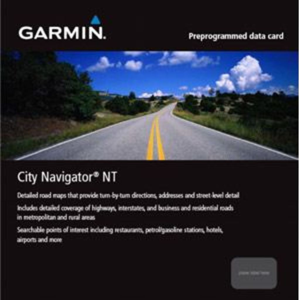 Garmin City Navigator Europe NT: Tarjeta microSD para Reino Unido e Irlanda (010-10691-00)