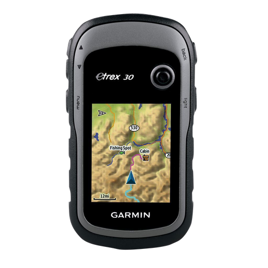 Garmin eTrex 30, Rugged & Lightweight GPS with Maps (Garmin Certified Refurbished)