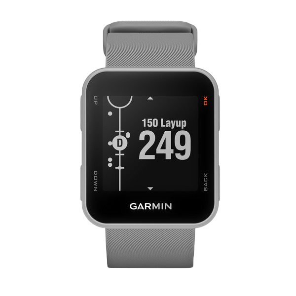 Garmin Approach S10, Powder Gray, Golf GPS Smartwatch & Rangefinder (010-02028-01)