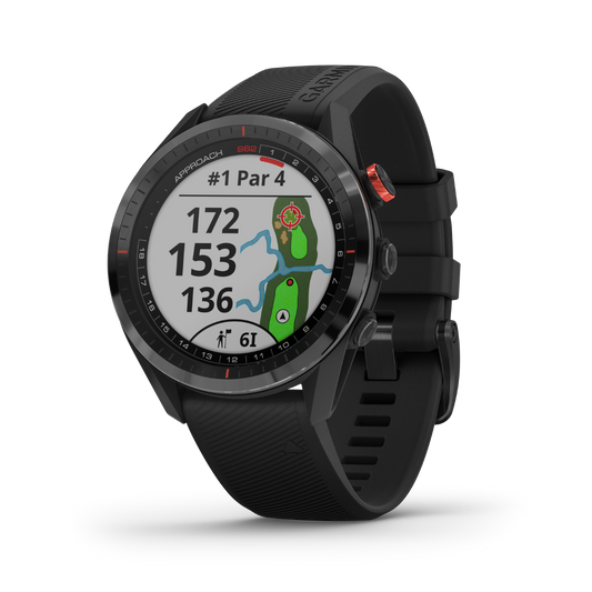 Garmin Approach S62, Black, Golf GPS Smartwatch & Rangefinder (010-02200-00)