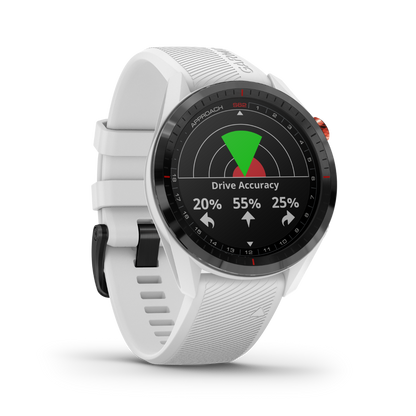 Garmin Approach S62, White, Golf GPS Smartwatch & Rangefinder (010-02200-01)