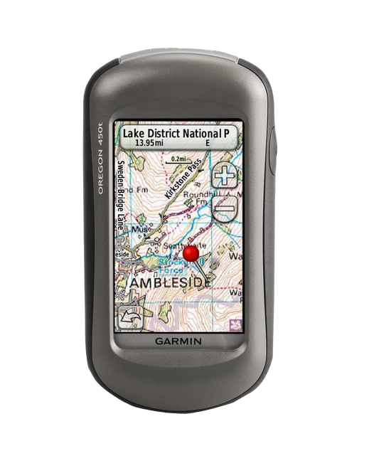 Garmin Oregon 450t, Handheld Touchscreen Outdoor/Trail GPS with TOPO Maps (Garmin Certified Refurbished)