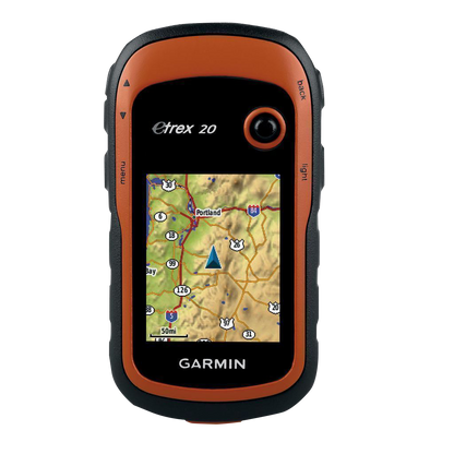 Garmin eTrex 20, Rugged & Lightweight GPS with Maps (Garmin Certified Refurbished)