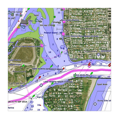 Garmin Canada, Les Mechins to St. George's Bay Coastal Charts BlueChart g3 Vision | VCA007R | microSD/SD (010-C0693-00)