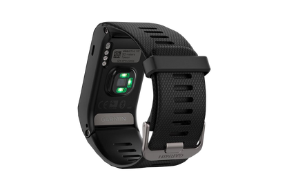 Reloj inteligente Garmin Vivoactive HR, color negro y con GPS (reacondicionado certificado por Garmin)