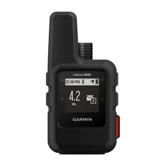 Garmin Inreach Mini, comunicador satelital GPS ligero y resistente, color negro, con InReach y SOS (reacondicionado certificado por Garmin)