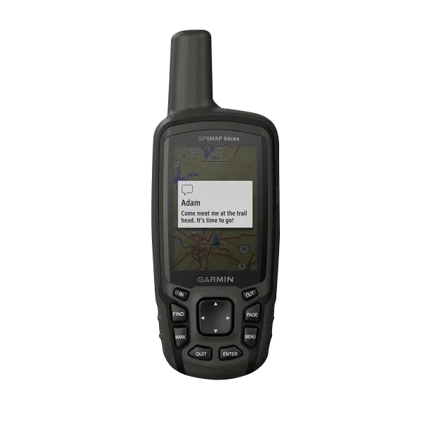 Garmin GPSMAP 64csx, Handheld Outdoor/Trail GPS with Maps (Garmin Certified Refurbished)