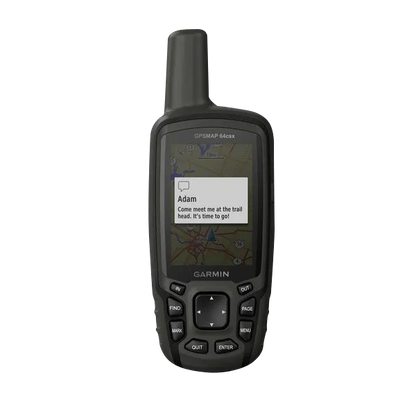 Garmin GPSMAP 64csx, Handheld Outdoor/Trail GPS with Maps (Garmin Certified Refurbished)