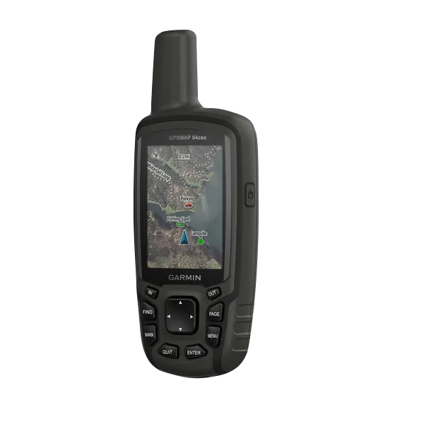 Garmin GPSMAP 64csx, Handheld Outdoor/Trail GPS with Maps (Garmin Certified Refurbished)