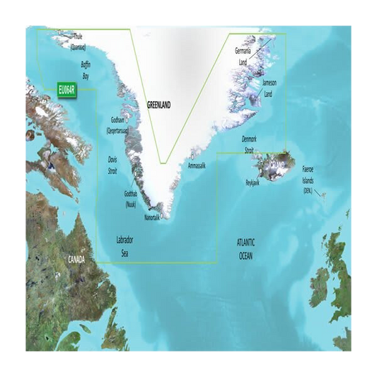 Cartas Garmin Groenlandia BlueChart g3 Vision | VEU064R | microSD/SD