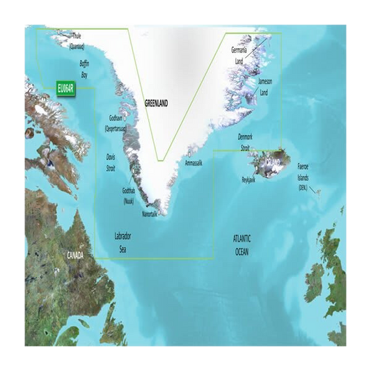 Cartas Garmin Groenlandia BlueChart g3 | HXEU064R | microSD/SD