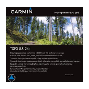 Tarjeta microSD Garmin TOPO US 24K Southwest