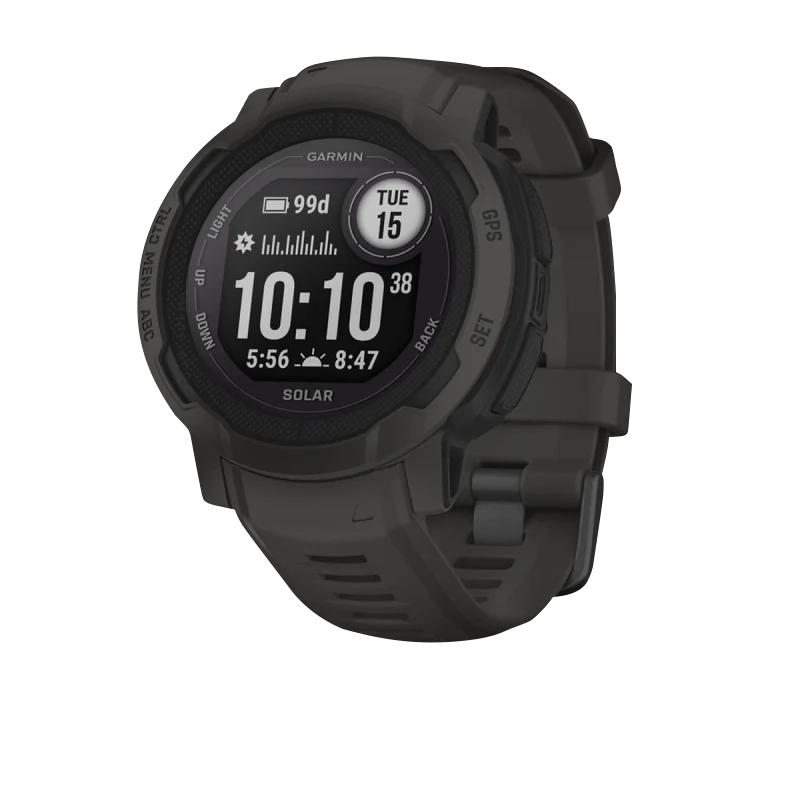 Garmin Instinct 2 Solar Graphite (Reacondicionado certificado por Garmin)