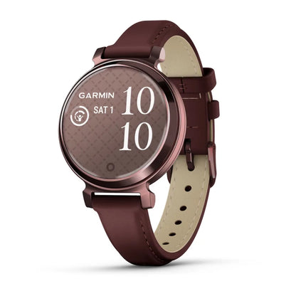 Garmin Lily 2 Classic Dark Bronze with Mulberry Leather Band (010-02839-03)