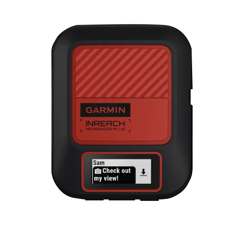 Garmin InReach Messenger Plus - SOS Satellite Communicator with Photo & Voice Messaging