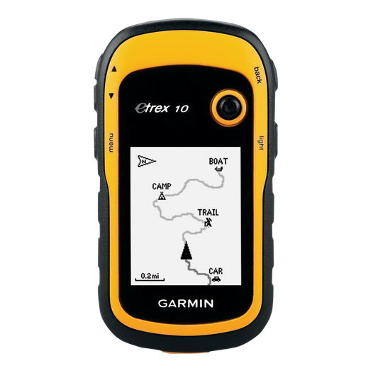 Garmin eTrex 10, Rugged & Lightweight GPS with Maps (Garmin Certified Refurbished)