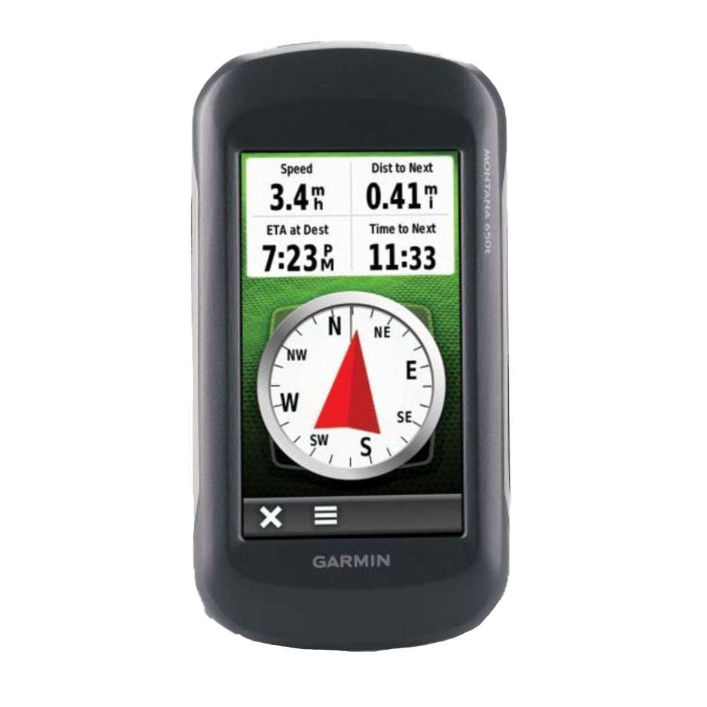 Garmin Montana 650t, Handheld Touchscreen Outdoor/Trail GPS with TOPO Maps (Garmin Certified Refurbished)