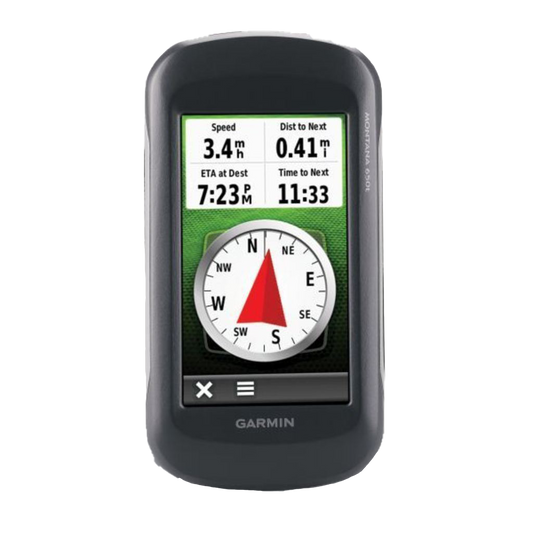 Garmin Montana 650t, Handheld Touchscreen Outdoor/Trail GPS with TOPO Maps (Garmin Certified Refurbished)