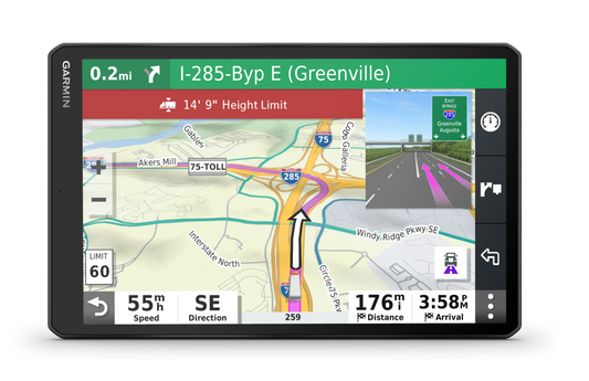 Garmin Dezl OTR1000, Trucking GPS Navigator with 10-inch Screen (010-02315-00)